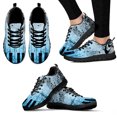 thumbnail image 1 of Zapatos planos de otoño para mujer, estilo artístico, con estampado de teclado de piano y notas musicales, de malla transpirable, informales, para mujer, 1 of 6