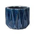 thumbnail image 1 of Better Homes & Gardens 5" Ceramic Geometric Pot-White, 1 of 8