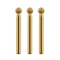 thumbnail image 4 of simhoa 3 Pieces Grinding Bit Diamond Grinding Burr Drill Bit Sphere Shape Grinding Mounted Point for Grinding Ceramics Carving Stone , 8mm, 4 of 9