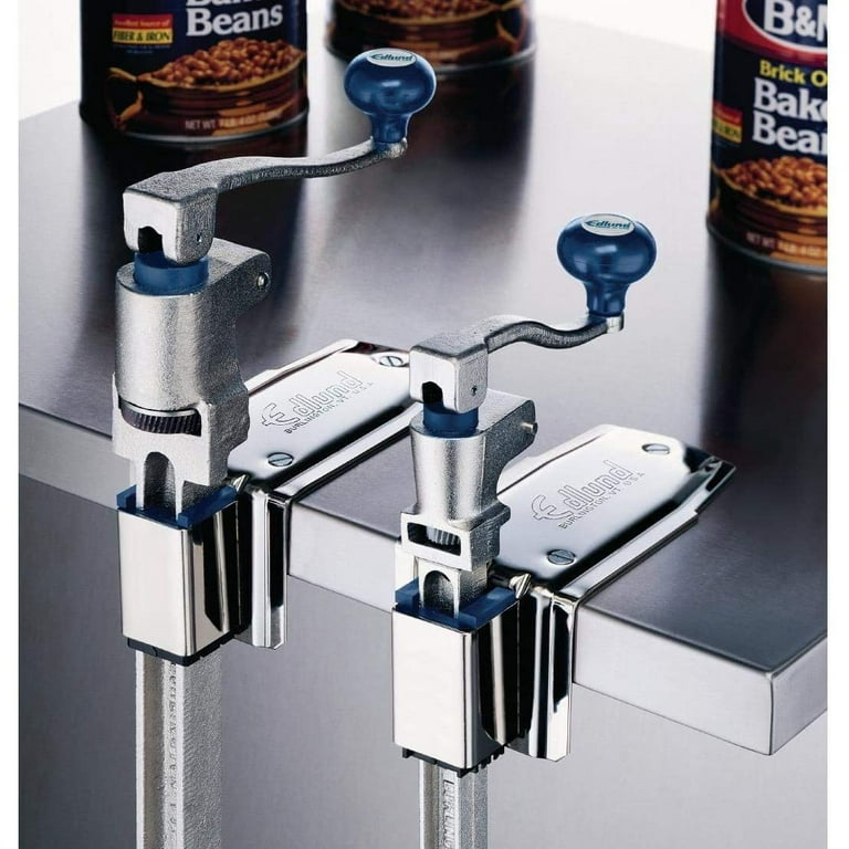 Edlund G-2 L Standard Duty Manual Can Opener with 22 Adjustable Bar and  Plated Steel Base