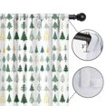 thumbnail image 4 of Blackout Kids Curtains,Green Christmas Tree Pattern Childrens Insulated Curtains Set Of 2,Bedroom Essentials,Toddler Room Decor 52"x84", 4 of 5