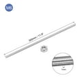 thumbnail image 2 of 5Pack M6 x 300mm Fully Threaded Rod with 10 Pack Hex Nuts, 1.25mm Thread Pitch 304 Stainless Steel, 2 of 7