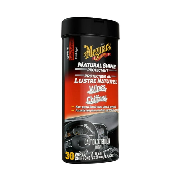 Chiffons de protection au lustre naturel G4100C Meguiar’s®,  18 x 20 cm, 30 chiffons/paquet 18 x 20 cm