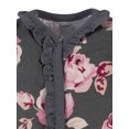 thumbnail image 4 of Modern Moments by Gerber Baby Girl Mitten Cuff Coverall, (Newborn - 0/3 Months), 4 of 6