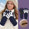 thumbnail image 2 of Daznico Winter Gloves, Winter Thermal Ski for Touchscreen Motorcycle Riding Sports Insulated Cold Weather, 2 of 5