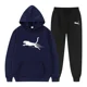 thumbnail image 3 of Sudadera con capucha con estampado informal para hombre, chándal deportivo de alta calidad para trotar y culturismo, moda impresionante, otoño e invierno, novedad, 3 of 5
