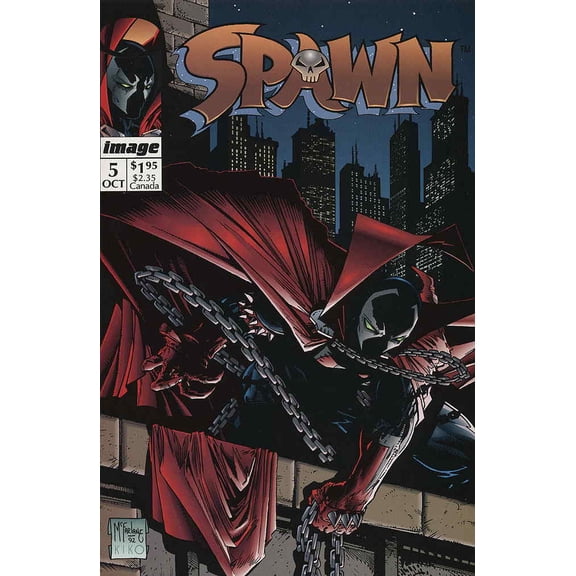Spawn #5 VF ; Image Comic Book