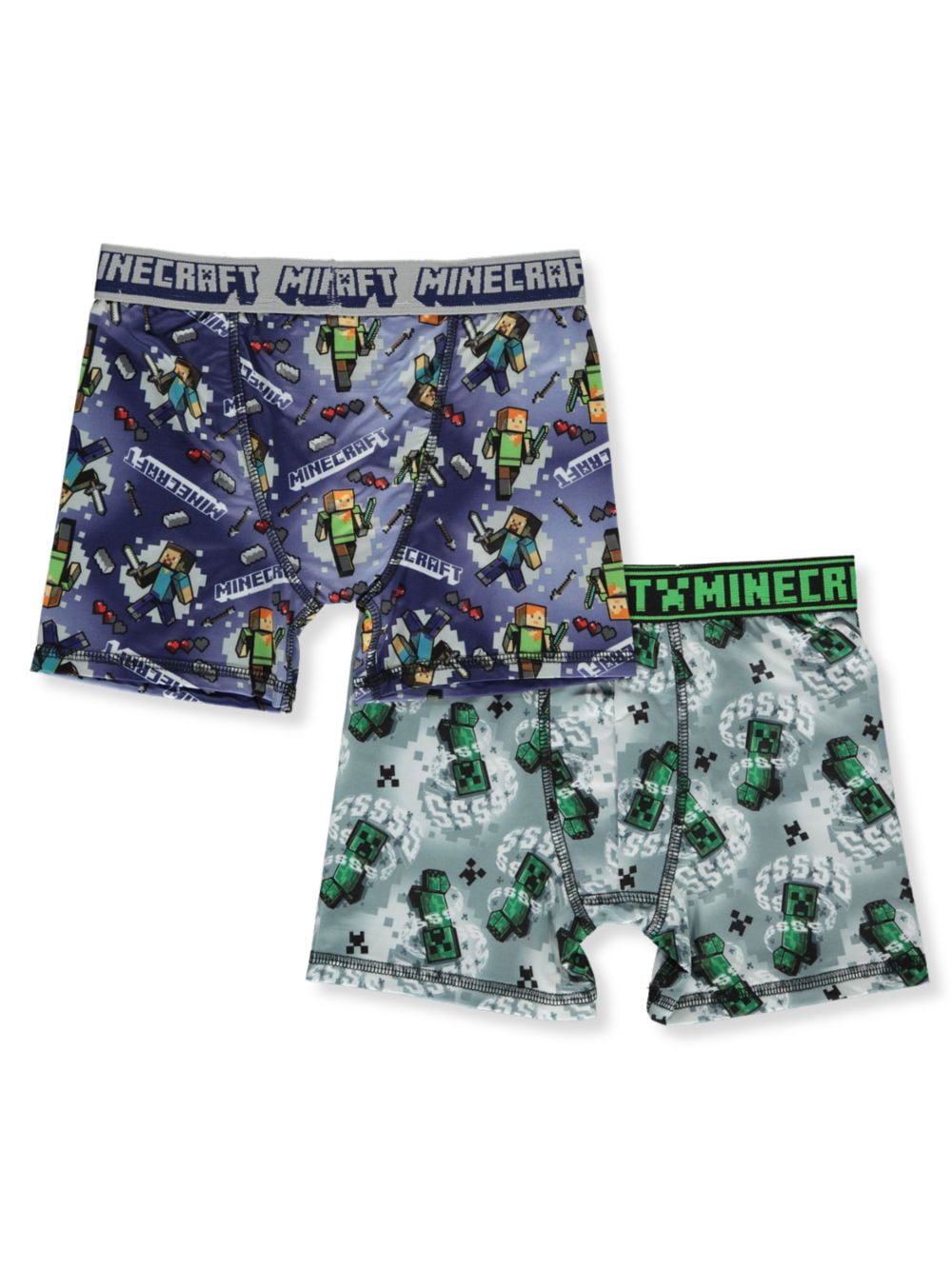Minecraft Boys TNT Underwear 2PK Boxer Shorts Underwear Set 