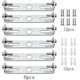 thumbnail image 3 of 6 Pieces Ceiling Light Fixture Bracket Ceiling Light Plate Holder Ceiling Lamp Plates 95mm With Screws Ceiling Accessories Lighting, 3 of 5