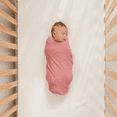 thumbnail image 4 of Comfy Cubs Muslin Swaddle Blankets Pack of 3 - 42 x 42 Inch Large Wraps for Newborns - Girl Set 1, 4 of 7