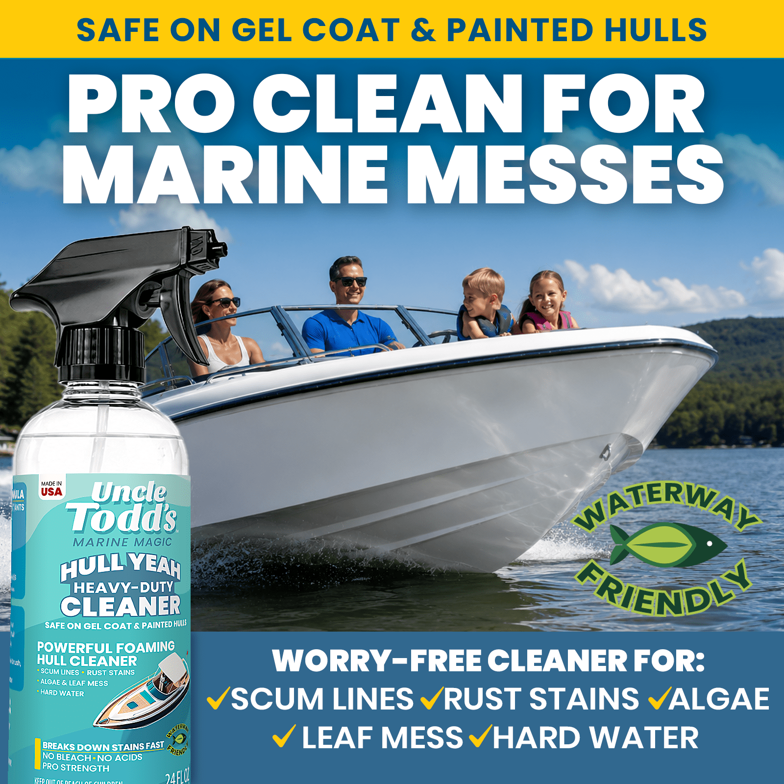 Uncle Todd's Hull Yeah Heavy Duty Cleaner