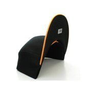 D&I. Plain Adjustable Snapback Hats Caps Flat Bill Visor - Black Yellow