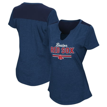 - Women's Majestic Navy Boston Red Sox Plus Size Switch Hitter T-Shirt
