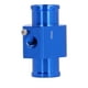 thumbnail image 3 of Adaptador de manguera de temperatura de agua de 26 mm, color azul, de aluminio, accesorio para automóvil, 3 of 14