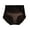 Underwear/panties for women plus size-Black, variant on Homenesgenics Underwear for Women Plus Size Women's Fashion Sexy Breathable Lace Women's Panties Satin Patchwork Receiving Belly Lift Panties Gray XXL