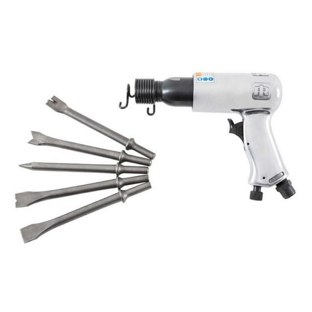 Martillo Neumatico 3,500 RPM, con 5 cinceles de diferentes puntas, INGERSOLL RAND 116K INGERSOLL RAND Martillo neumatico
