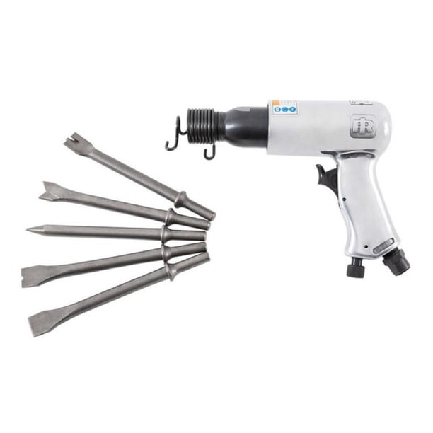 Martillo Neumatico 3,500 RPM, con 5 cinceles de diferentes puntas, INGERSOLL RAND 116K INGERSOLL RAND Martillo neumatico