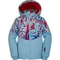 thumbnail image 2 of Spyder Girl's Conquer Jacket (Toddler/Little Kids) Frost 2T Toddler, 2 of 2