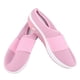 thumbnail image 2 of Pantuflas de mujer con cabeza envuelta, cómodas y suaves, de tela de malla, planas, sin tacón, color rosa, talla 38, 2 of 15