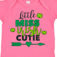 thumbnail image 4 of Inktastic Little Miss Irish Cutie with Shamrocks and Arrow Girls Baby Bodysuit, 4 of 5
