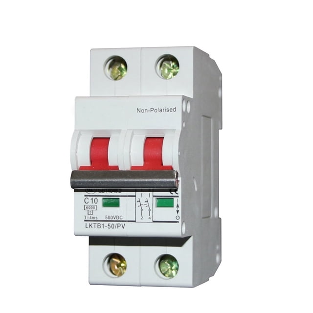 1piece/lot 2P DC Mini Isolator Switch Icu 6KA DC500V MCB Solar Energy Pv Solar Dc Switch Dc Controller DC Circuit Breaker ,Long Lasting