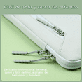 thumbnail image 4 of Funda Para Laptop Maletin Impermeable Protector 15.6 Pulgada Verde, 4 of 4