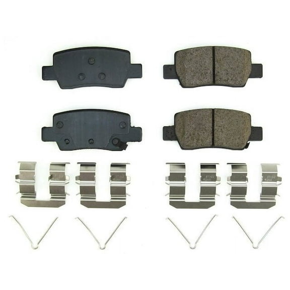 Rear Brake Pad Set - Compatible with 2021 - 2022 Kia Seltos