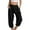 Black, variant on Capri Pants for Women Summer Casual Pant Stretch High Waisted Pants Dressy Capris Pant with Pocket plus Size Pants for Women Work Casual High Waist Peg Pants with Tie Womens Casual Pants