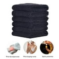 thumbnail image 3 of heritaly 6 Pieces Polyester Wrist Braces Non-slip Adjustable Elastic Support Sport Football Basketball Badminton Protector Black 1Set, 3 of 6