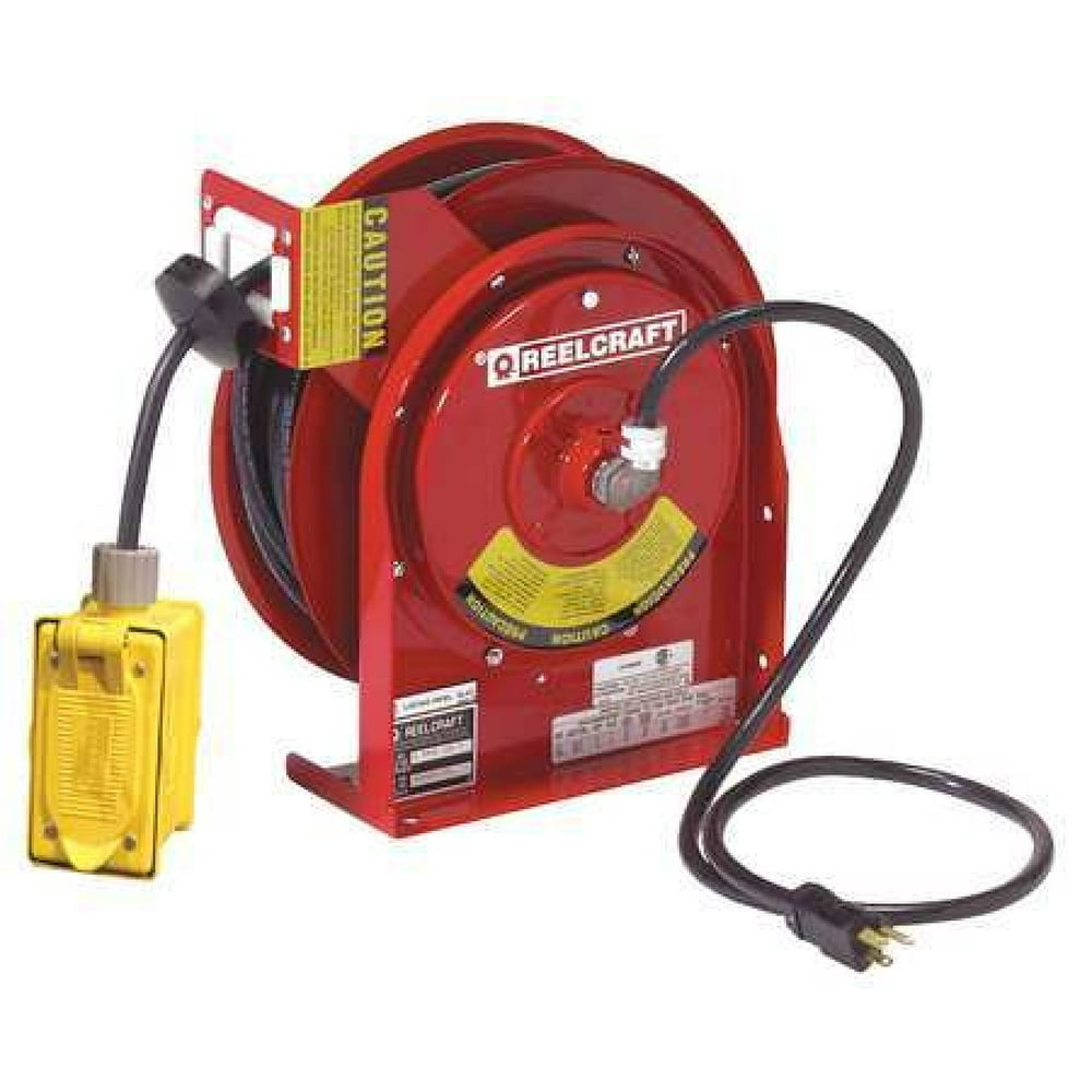 REELCRAFT L 4545 123 7ASB 45 ft. 12/3 Extension Cord Reel 20.0 A Amps 2