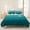Turquoise, variant on 3 Pieces King Quilt Set,Cartoon Tractor Green Digger Shovel Soft Bedding Sets with 1 Quilt & 2 Pillow Shams,Cute Truck Car Themed Summer Bedspread Lightweight Coverlet Comforter for All Season