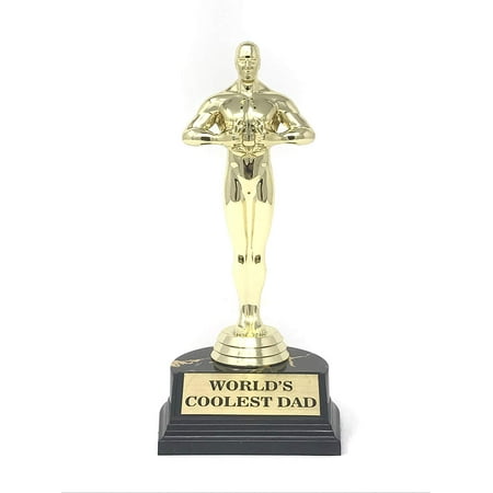 Aahs Engraving World's Best Award Trophy (World's Coolest Dad (7