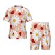 thumbnail image 1 of Fotbe Daisy and Ladybug Pijama Estampada de 2 Piezas para Niños – Ropa de Dormir de Manga Corta Cómoda para Niños y Niñas, Camiseta y Shorts de Algodón-3X-Large, 1 of 6