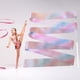 thumbnail image 3 of Cinta Gimnasia Color Degradado Con Intermitente Cinta Baile Cinta Entrenamiento Danza (mango Blanco Intermitente 4 M), 3 of 9