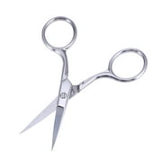Stainless Steel Nose Hair Scissors Beard Eyebrow Facial Hairs False Eyelashes Trimmer Scissors with Blades