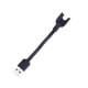 thumbnail image 1 of Cable de carga Cable de repuesto Cargador USB para Xiaomi Mi Band 3 Pulsera inteligente Pulsera Monitor de ritmo cardíaco Fitness (Negro), 1 of 5