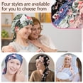 thumbnail image 4 of Gorras anticáncer preatadas para mujeres con estampado de media cintura, 4 unidades, 4 of 6