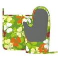 thumbnail image 3 of Disketp St. Patrick'S Day3 Oven Mitts And Potholders Bbq Gloves-Oven Mitts And Pot Holders With Recycled Infill Silicone Non-Slip Cooking Gloves For Cooking Baking Grilling, 3 of 9