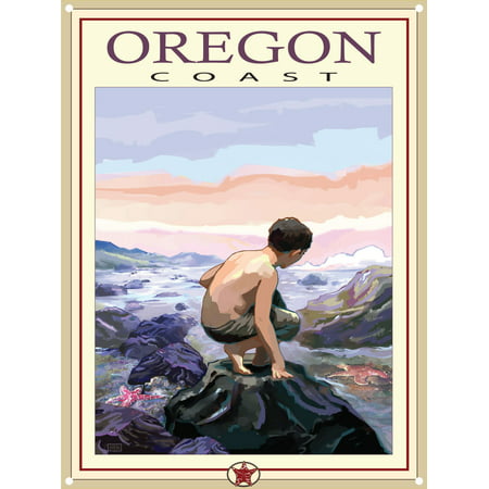 Oregon Coast Tide Pool Metal Art Print by Joanne Kollman (9