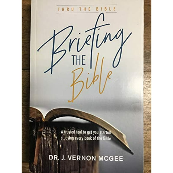 Pre-Owned Briefing the Bible Paperback