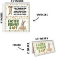 thumbnail image 3 of Easter Bunny Bait Tags & Bags  100 pack, 50 Bags & 50 Topper Tags  Green Party Favor Cookie Bags Stickers Or Bunny Bait Trail Mix Game to Attract Easter Bunny To Your Yard Trap Game Kids Activity, 3 of 5