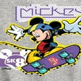 thumbnail image 3 of Disney - Standard Sports - SK8 Mickey - Retro Style - Youth Crewneck Fleece Sweatshirt, 3 of 5