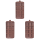 thumbnail image 1 of Molde Barra Bloque Chocolate DIY Pastelería Bandeja Hielo Silicona para Hornear (B), 1 of 9