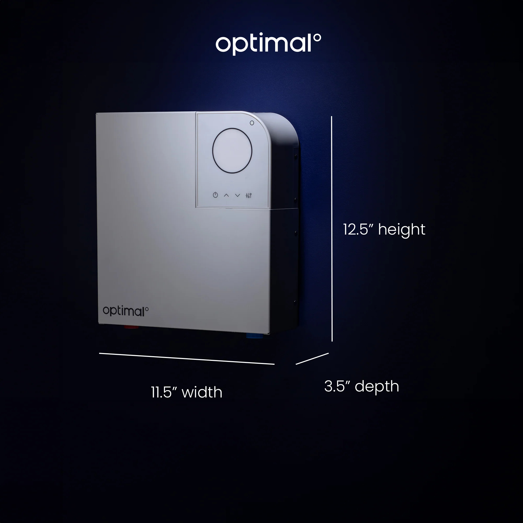 Optimal 12kw Smart Electric Tankless Water Heater 2.5 GPM | Opti 12 Sansujyuku sansujyuku.com