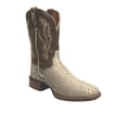 thumbnail image 2 of Dan Post Men's Brutus Exotic Python Western Performance Boot Broad Square Toe Natural 10 D(M) US, 2 of 5