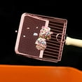 thumbnail image 4 of ACDANC Cat Litter Scoop Metal Sieve Deep Scoop with Wooden Handle Poop Sieve Durable Suitable for Cat Litter Box with Hook Rose Gold, 4 of 7