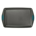 thumbnail image 5 of Rachael Ray 5-Piece Yum-o! Nonstick Bakeware Baking Pans Set, Gray and Marine Blue, 5 of 10