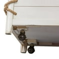 thumbnail image 2 of Dockside White Storage Trunk, 2 of 9