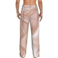 thumbnail image 3 of Goofa Rose Gold Glitter Splatter Printed Soft Pajama Pants for Men, Wide Leg Comfy Casual Lounge Yoga Pants-XX-Large, 3 of 9