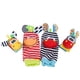 thumbnail image 4 of Calcetines y muñequeras con sonajeros para bebés, juguetes con sonajeros para bebés, jirafa y burro B, 4 of 9
